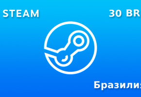 Подарочная карта Steam на 30 BRL для региона Бразилия