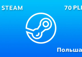 Подарочная карта Steam на 70 PLN для региона Польша
