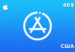 Apple Gift Card - Подарочная карта Apple на $40 для региона США