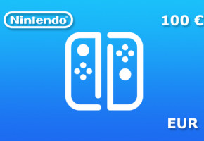 Подарочная карта Nintendo eShop номиналом EUR 100