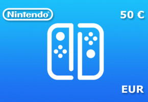 Подарочная карта Nintendo eShop номиналом EUR 50