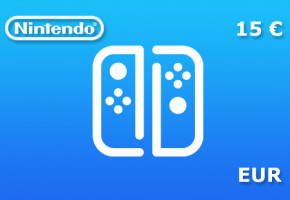 Подарочная карта Nintendo eShop номиналом EUR 15