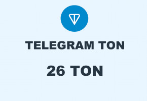 Купить 26 ТОН Телеграм  —  быстрая доставка и выгодная цена | Надёжный сервис
