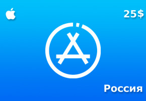 Подарочная карта Apple на 25 долларов для региона США